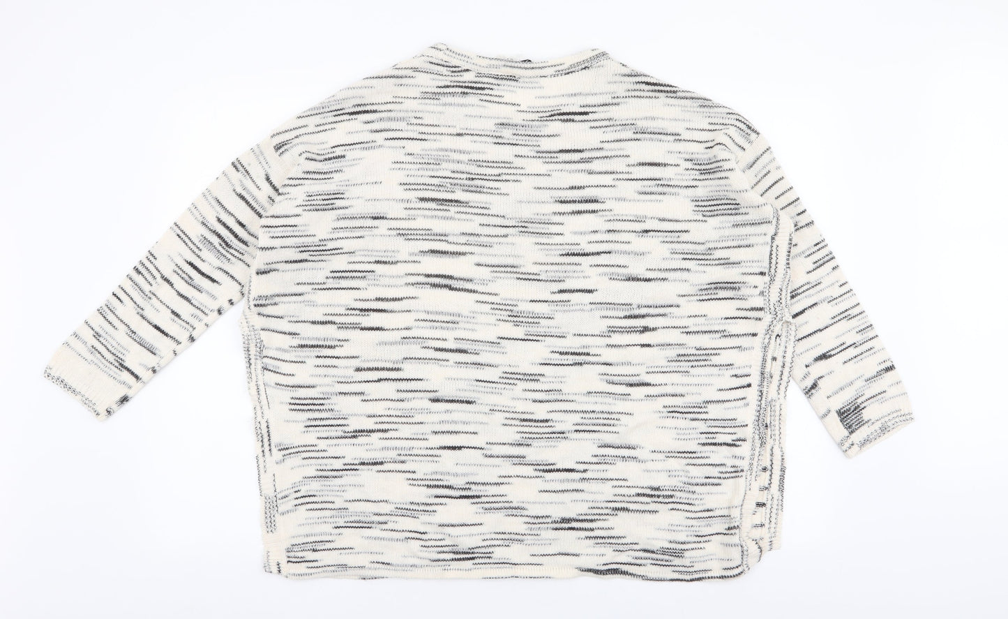 Womens UK Size M H&M Ivory Pullover Jumper