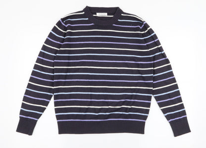 Womens UK Size 10 Berkertex Blue Pullover Jumper