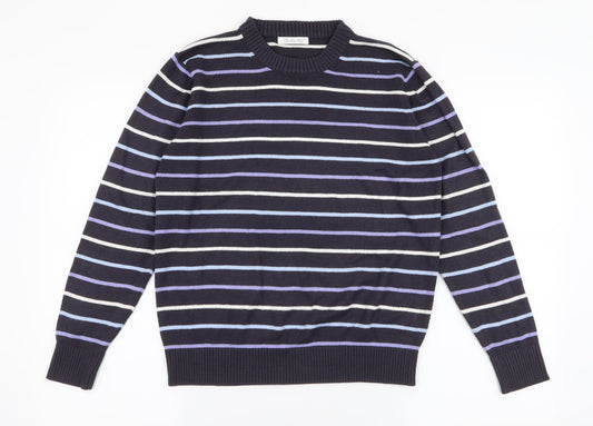 Womens UK Size 10 Berkertex Blue Pullover Jumper