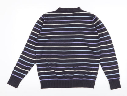 Womens UK Size 10 Berkertex Blue Pullover Jumper