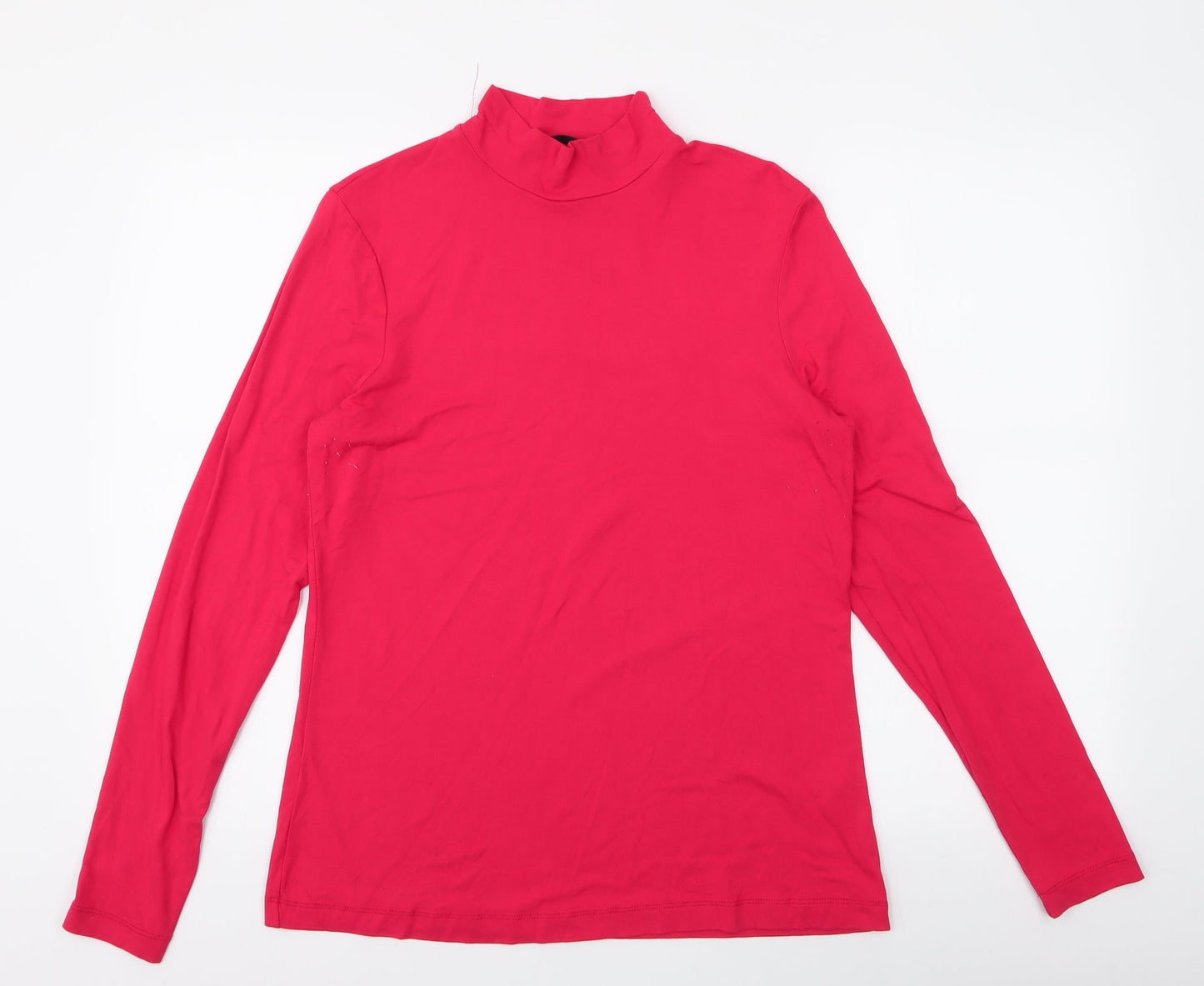 Womens UK Size M Dunnes Stores Red Jersey T-Shirt