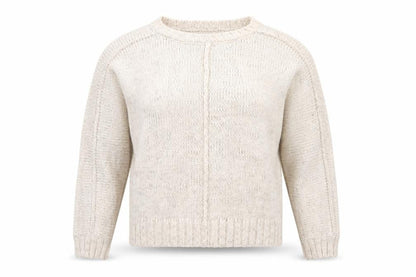 Womens UK Size 10 New Look Beige Pullover Jumper