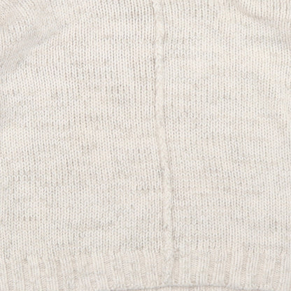 Womens UK Size 10 New Look Beige Pullover Jumper