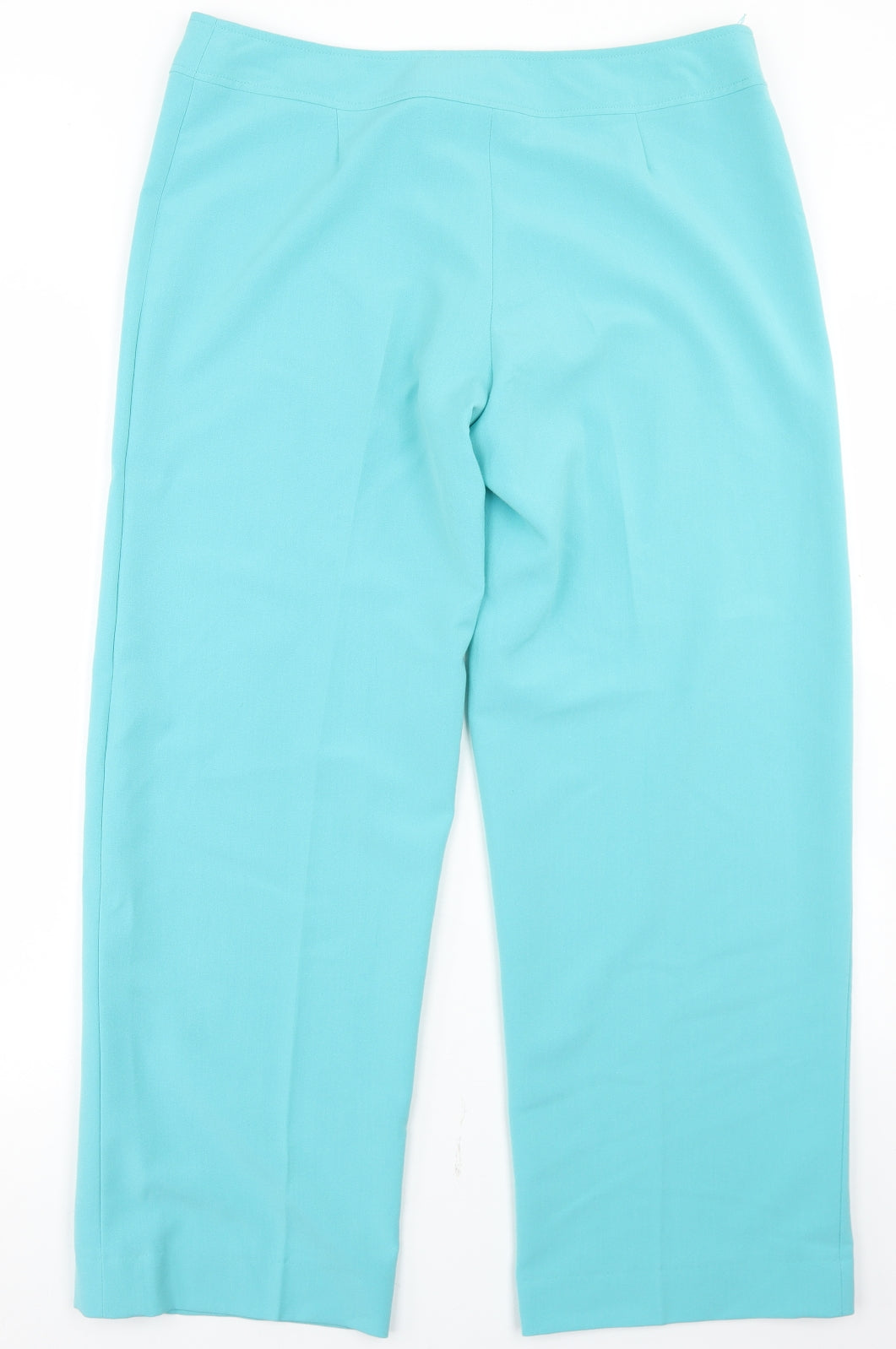 Womens UK Size 14 Gerard Regular Fit Dress Pants Blue Trousers