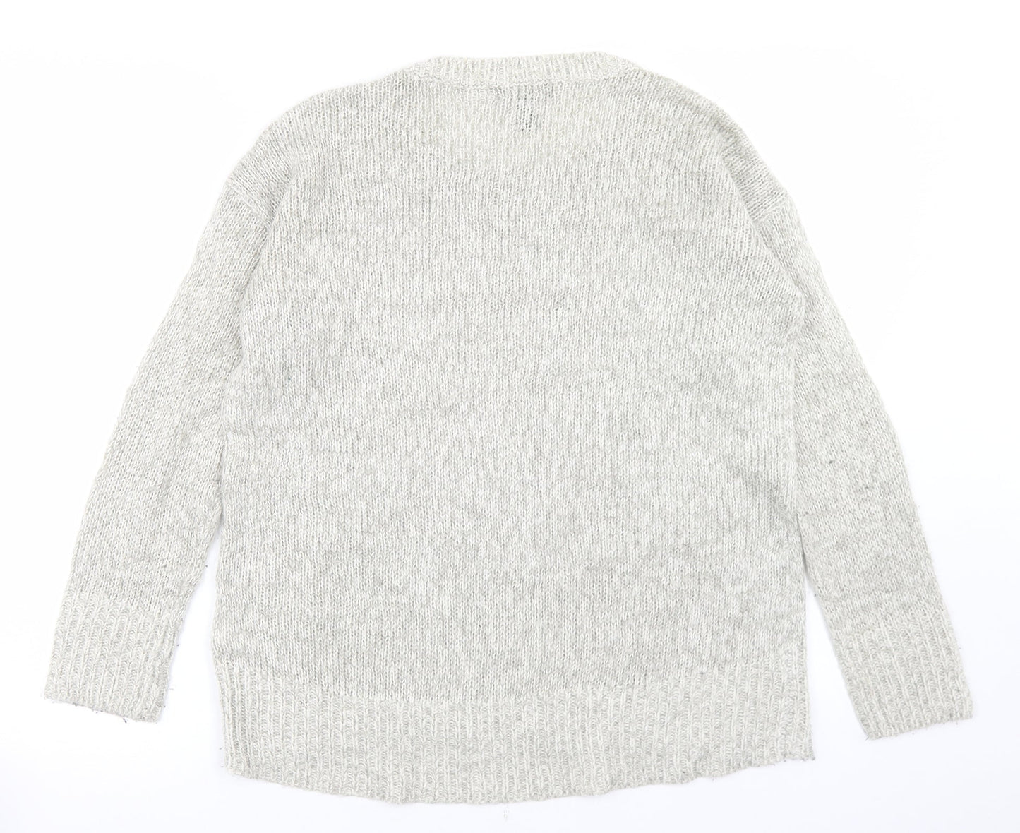 Womens UK Size S New Look Beige Pullover Jumper