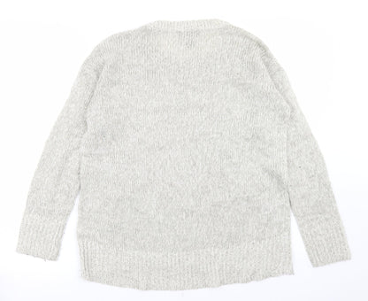 Womens UK Size S New Look Beige Pullover Jumper