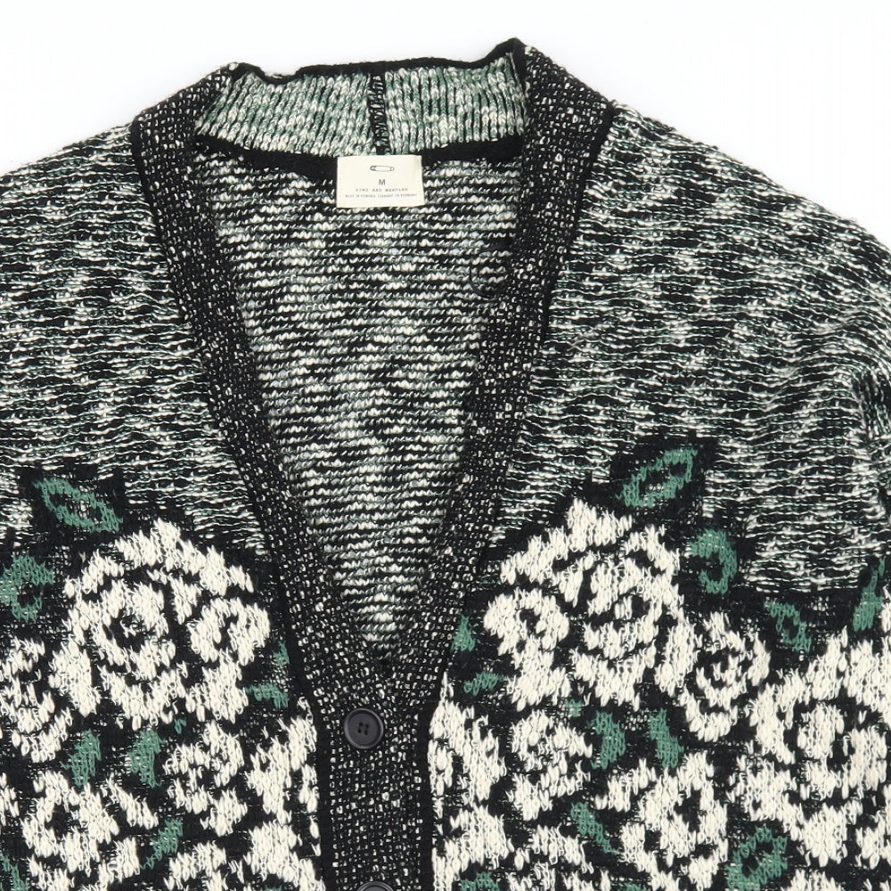 Womens UK Size M Pins & Needles Multicoloured Cardigan Jumper
