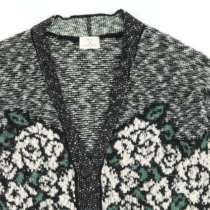 Womens UK Size M Pins & Needles Multicoloured Cardigan Jumper