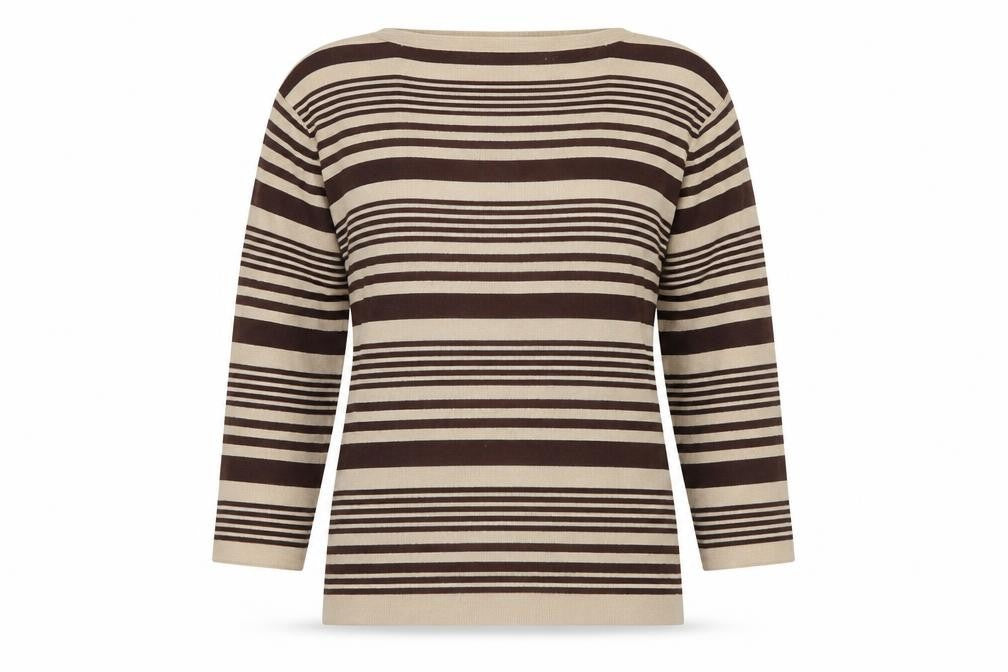 Womens UK Size S Bonmarché Beige Pullover Jumper