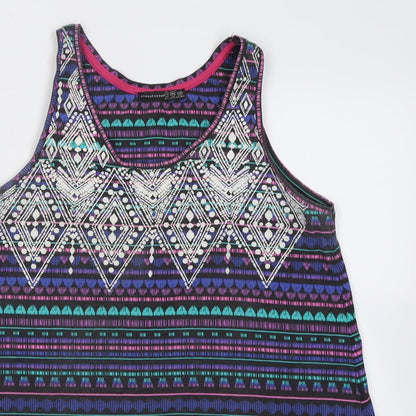Womens UK Size 6 Atmosphere Multicoloured Basic Tank