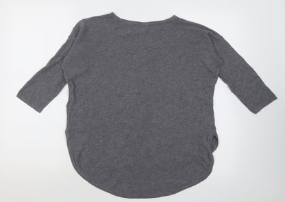 Womens UK Size S Phase Eight Grey Pullover Jumper