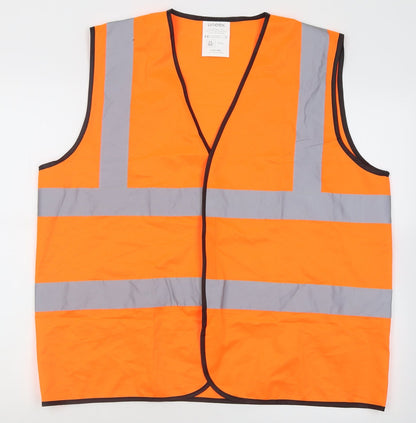 Mens UK Size XL Uneek Orange Jacket