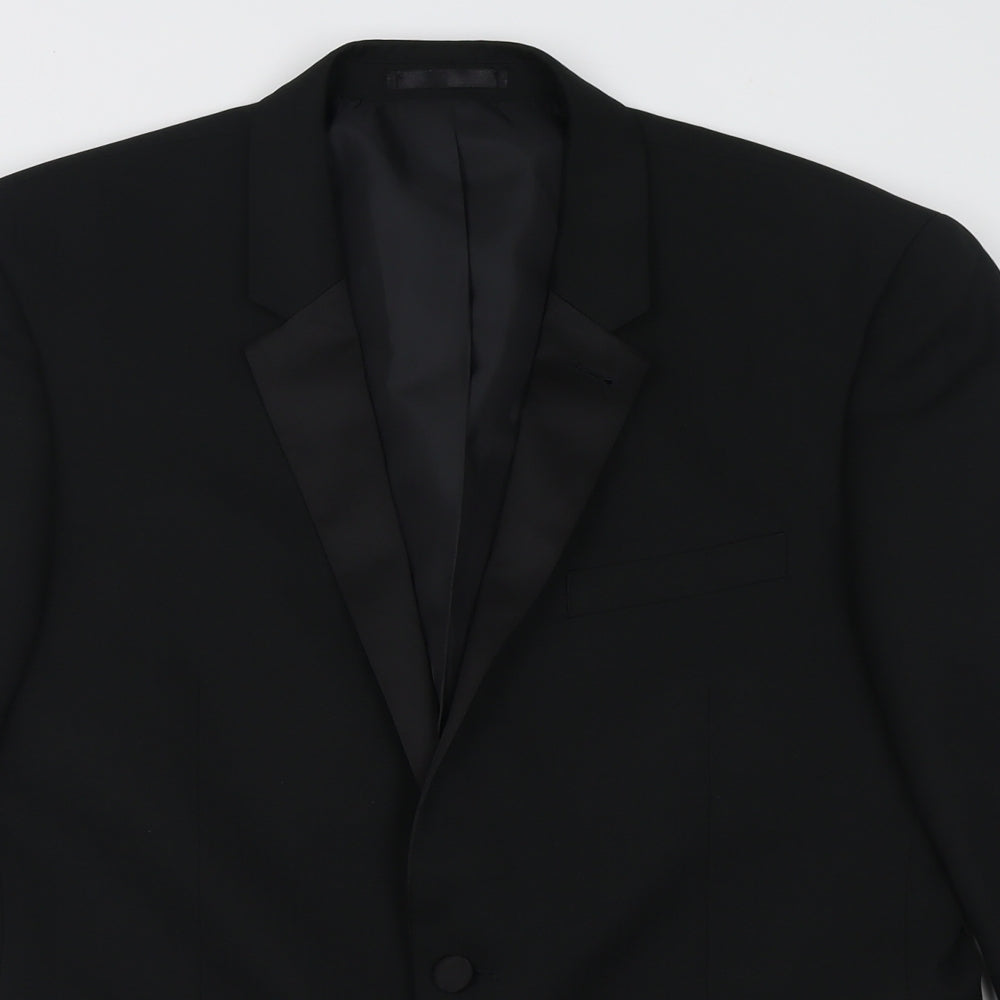 Mens UK Size 40 Taylor & Wright Regular Black Suit Jacket