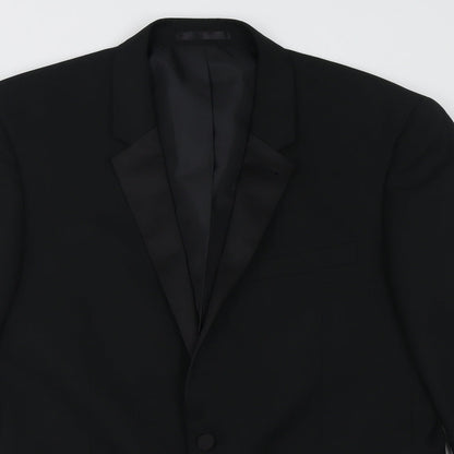 Mens UK Size 40 Taylor & Wright Regular Black Suit Jacket