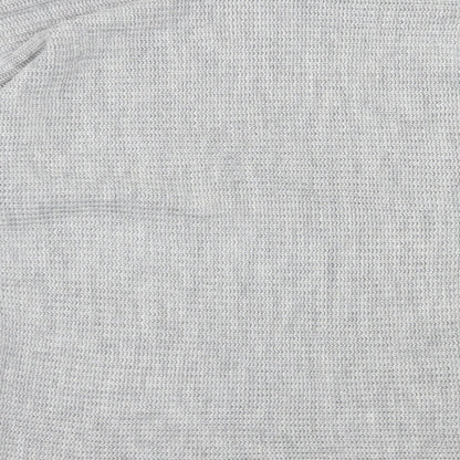 Shein  Womens Grey Boat Neck  Acrylic Pullover Jumper Size M