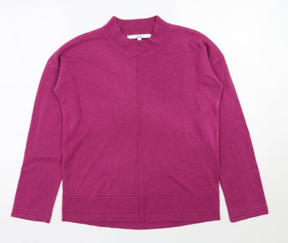 Womens UK Size M Vida Vi Pink Pullover Jumper