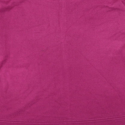 Womens UK Size M Vida Vi Pink Pullover Jumper
