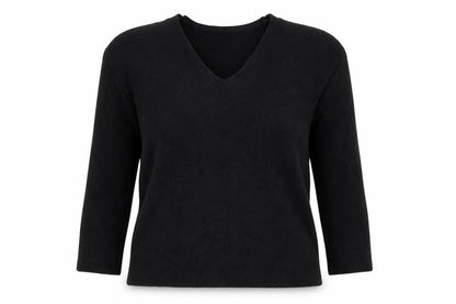 TU Womens Black Round Neck  Viscose Pullover Jumper Size 8