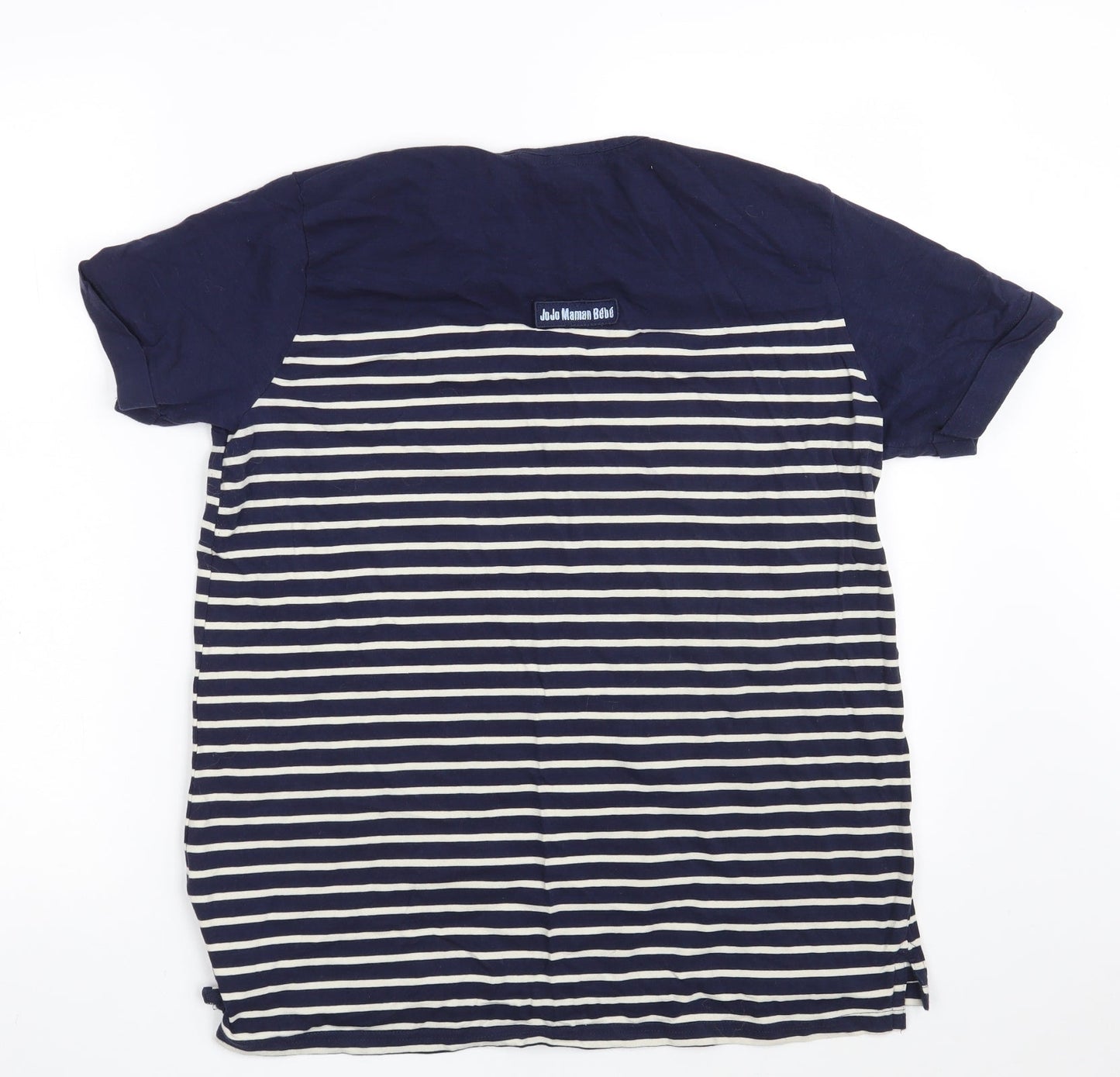 Womens UK Size M JoJo Maman Bébé Blue Basic T-Shirt