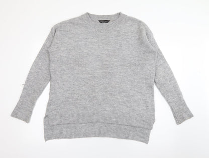 Womens UK Size 14 Dorothy Perkins Grey Pullover Jumper