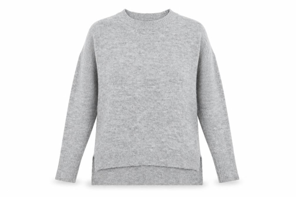 Womens UK Size 14 Dorothy Perkins Grey Pullover Jumper