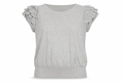 Womens UK Size 16 Internacionale Grey Pullover Jumper