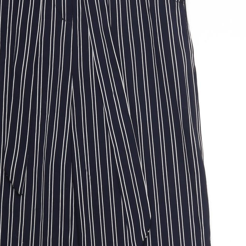 Womens UK Size 6 H&M Regular Fit  Blue Trousers