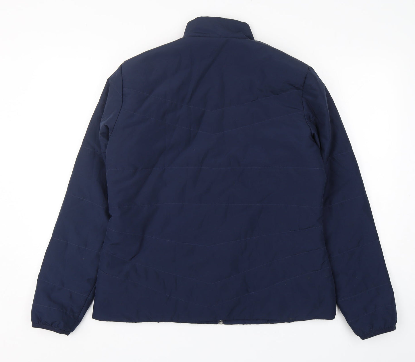 Womens UK Size L Decathlon Blue Puffer Jacket