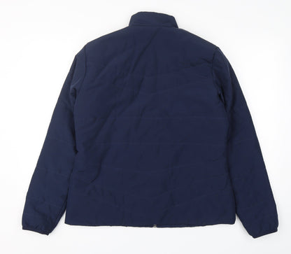 Womens UK Size L Decathlon Blue Puffer Jacket