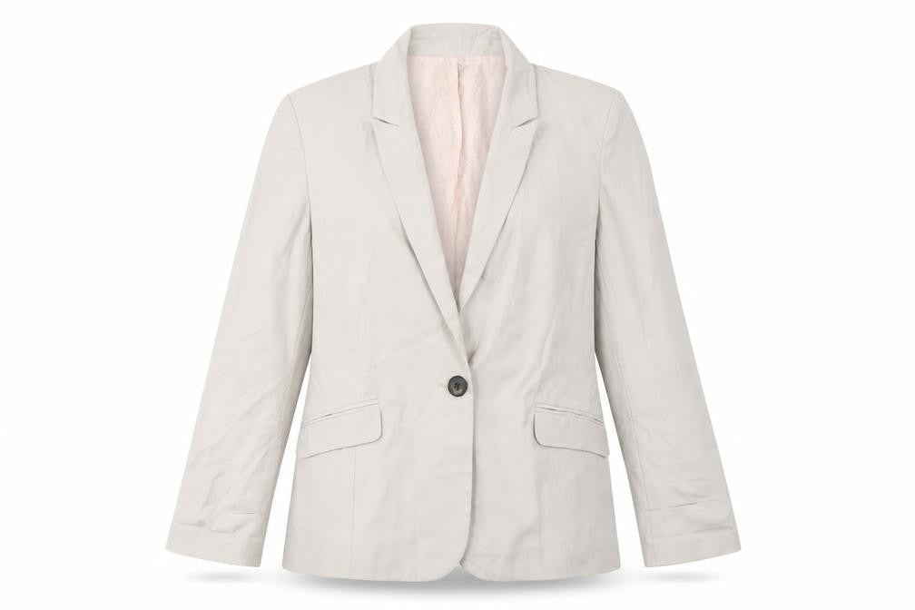Womens UK Size 10 River Island Regular Beige Suit Jacket