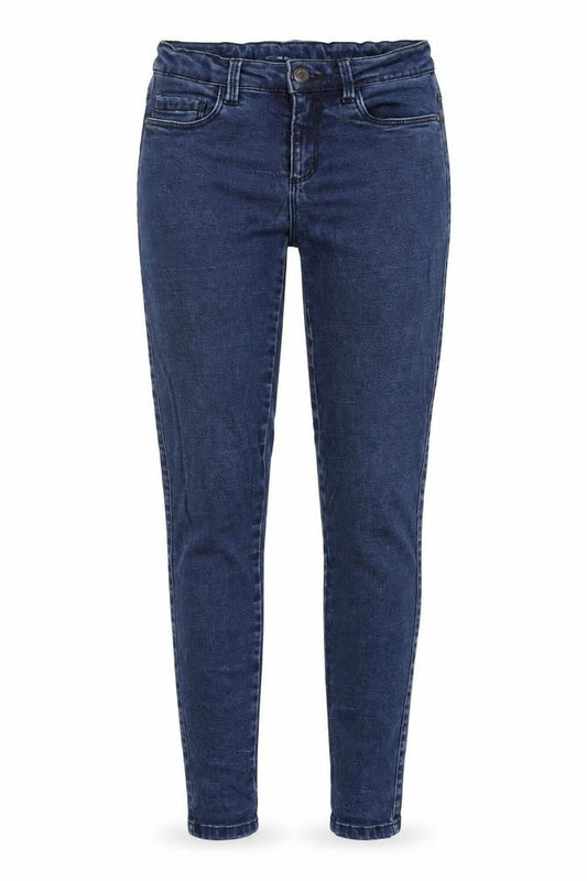 Front view of Only women’s blue lyocell skinny jeans, size UK 26, in, 30-inch leg regular