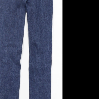 Only  Womens Blue  Lyocell Skinny Jeans Size 26 in L30 in Regular