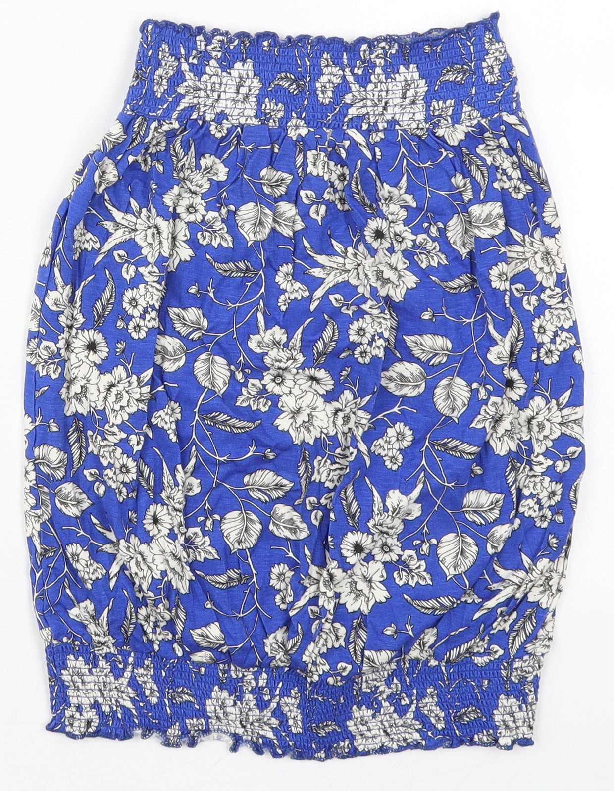Womens UK Size 8 Studio Blue Basic Tank