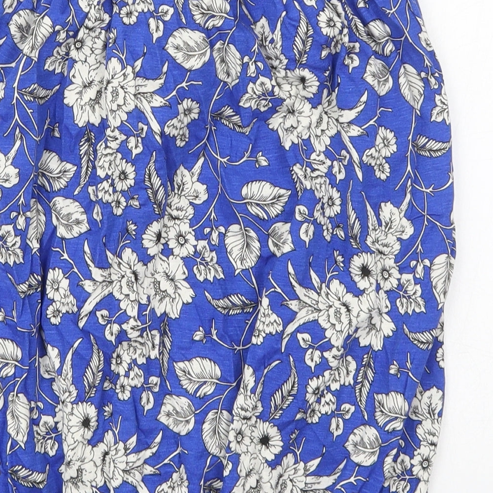 Womens UK Size 12 Studio Blue Basic Tank