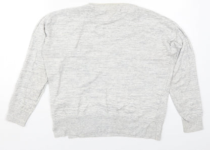 Womens UK Size 12 NEXT Grey Pullover Jumper