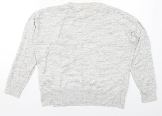 Womens UK Size 12 NEXT Grey Pullover Jumper