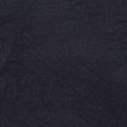 Marks and Spencer Mens Blue V-Neck  Acrylic Pullover Jumper Size M