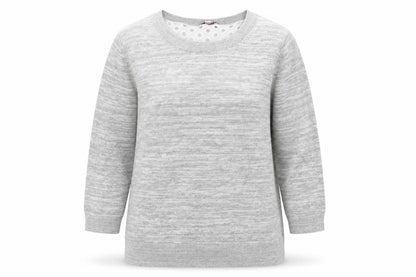 Gap Womens Grey Crew Neck  Cotton Pullover Jumper Size L