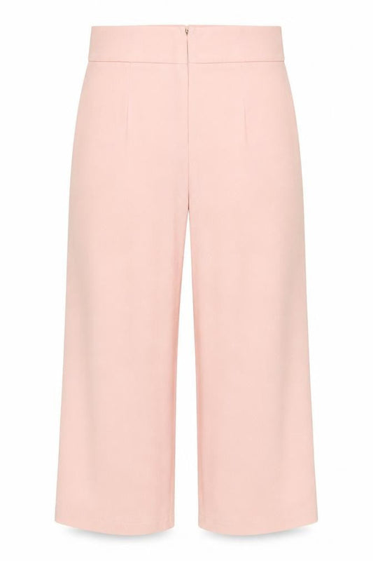 Womens UK Size 10 PRETTYLITTLETHING Regular Fit Bloomer Pink Trousers