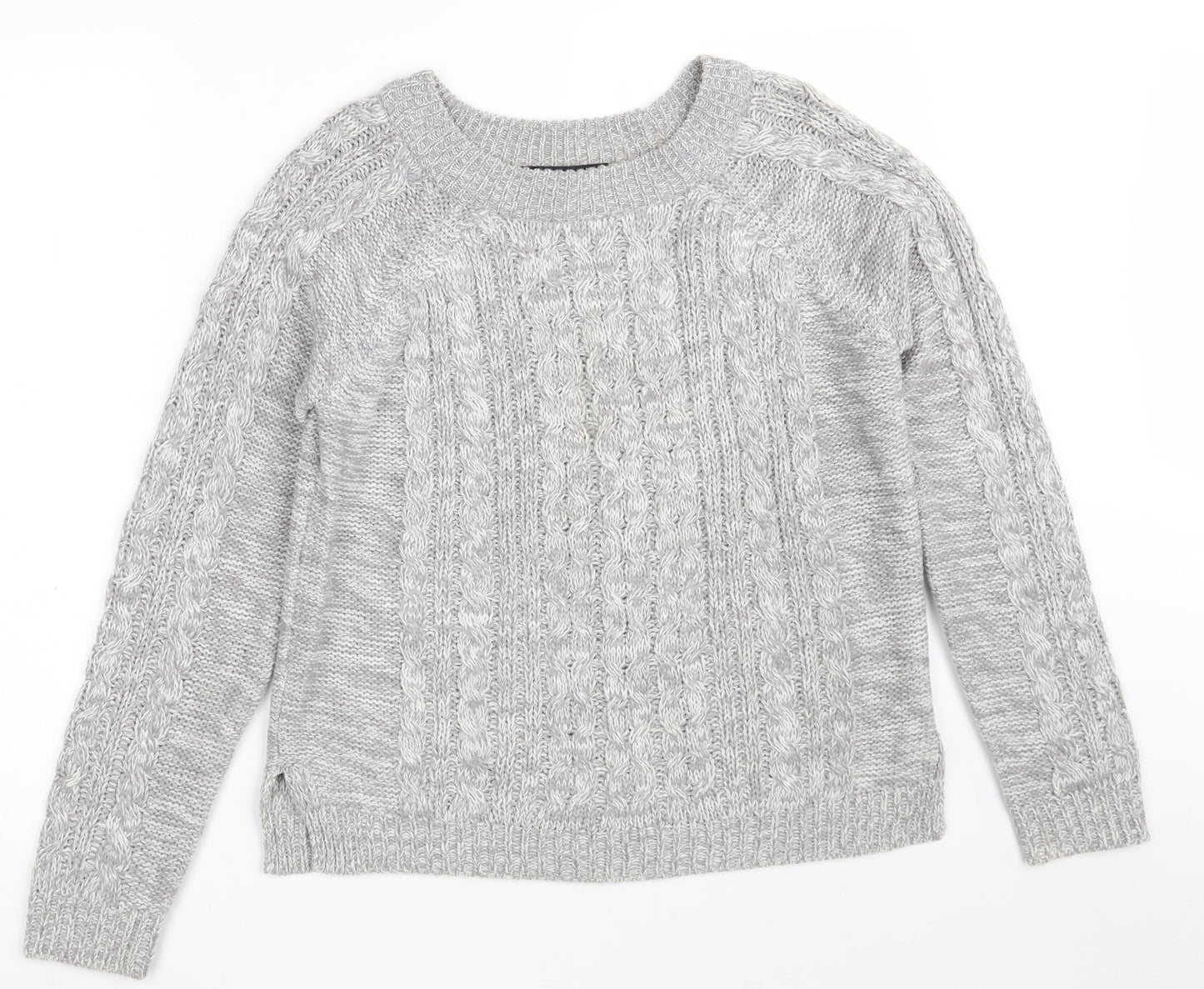 Womens UK Size 10 Select Grey Pullover Jumper