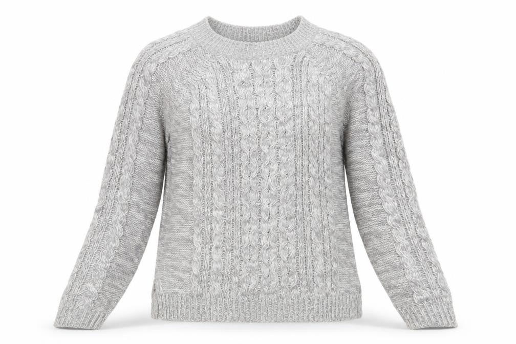 Womens UK Size 10 Select Grey Pullover Jumper