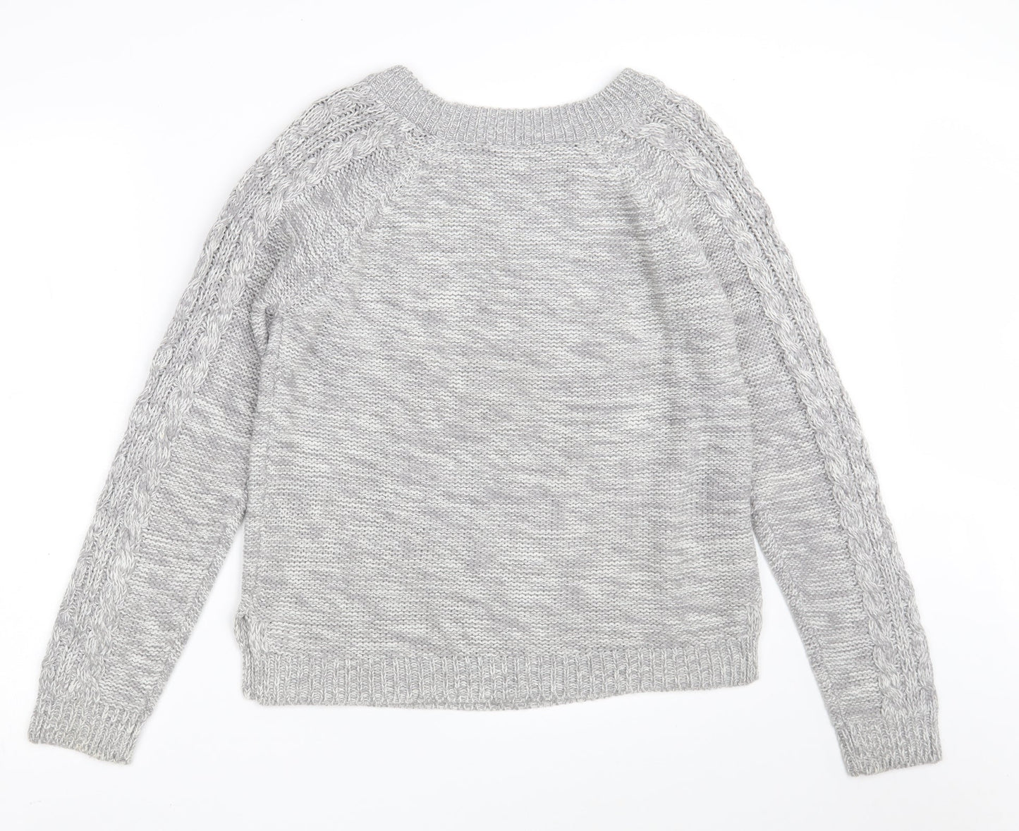 Womens UK Size 10 Select Grey Pullover Jumper