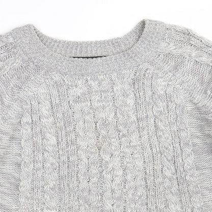 Womens UK Size 10 Select Grey Pullover Jumper