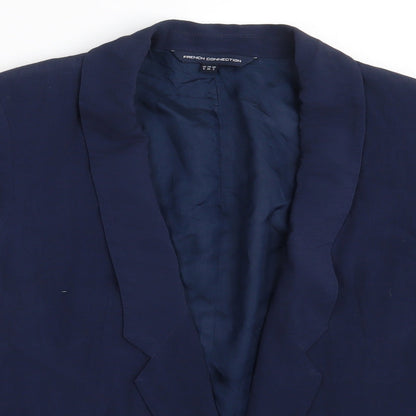 Womens UK Size 6 French Connection Blue Jacket