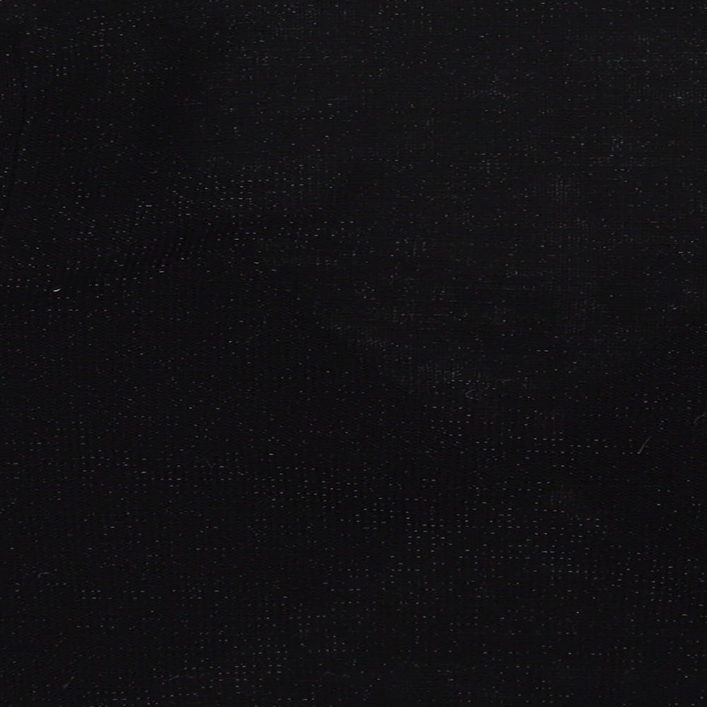 Womens UK Size 10 Dorothy Perkins Black Shrug Jumper