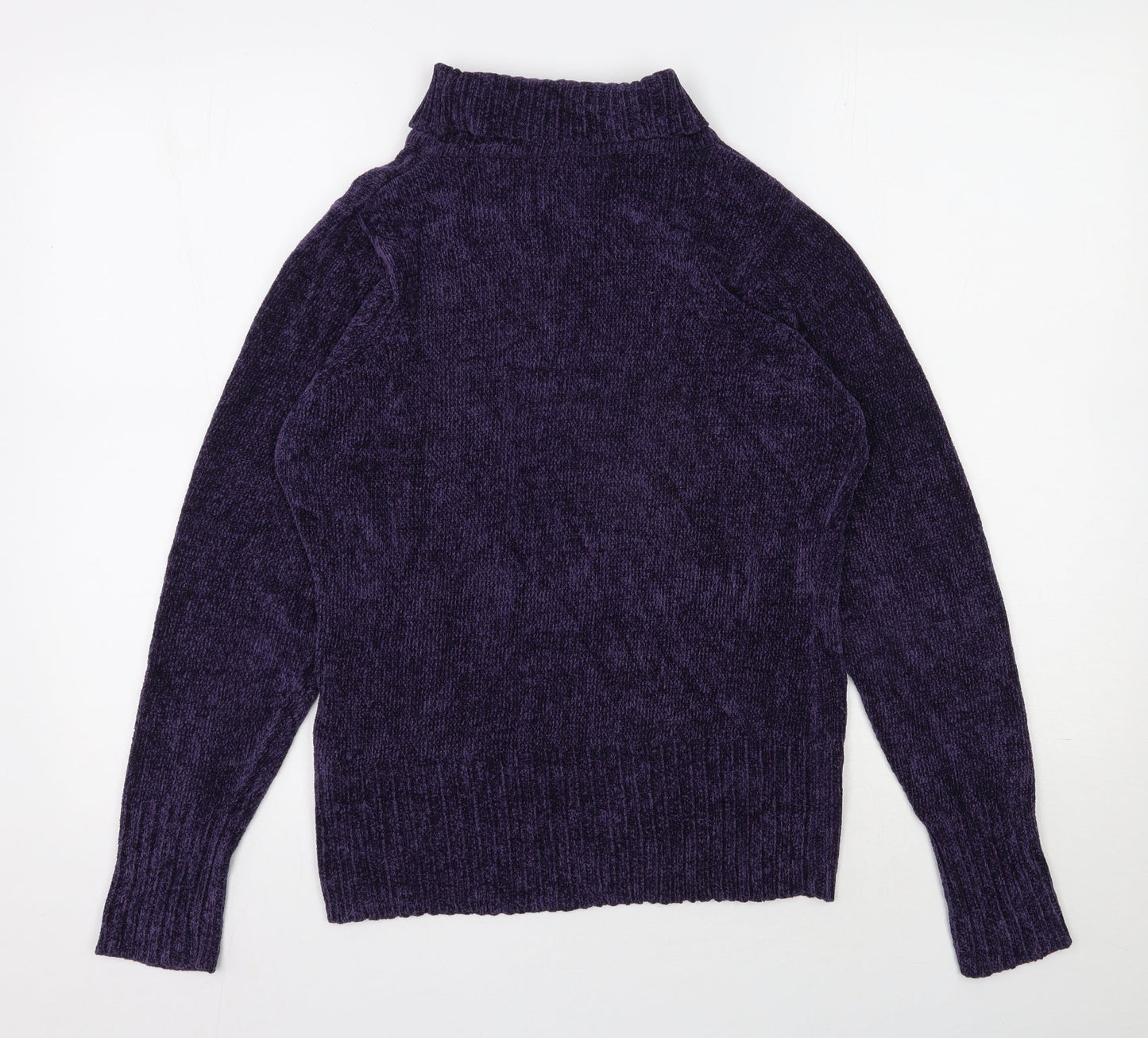 Womens UK Size 10 EWM Purple Pullover Jumper