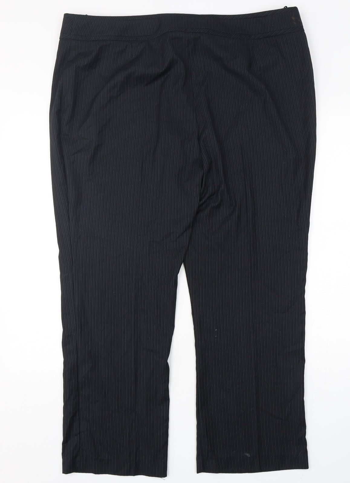 Womens UK Size 20 Marks and Spencer Regular Fit  Blue Trousers