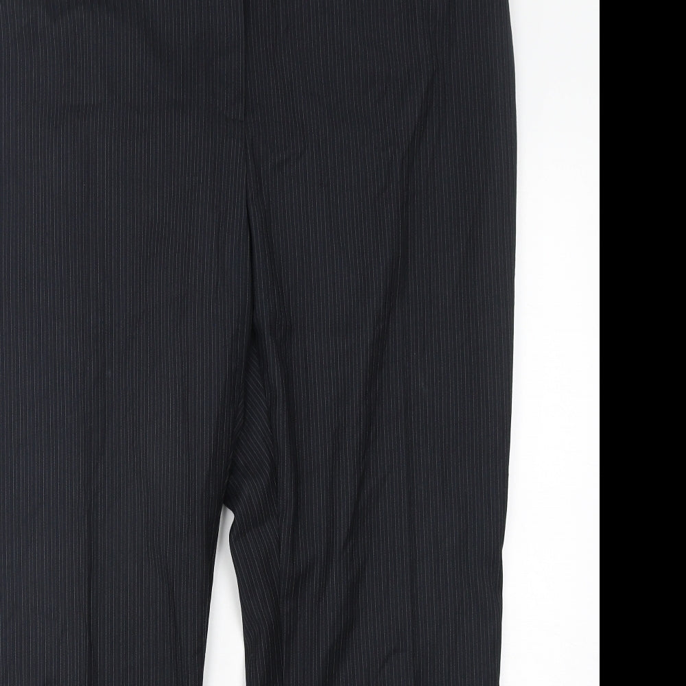 Womens UK Size 20 Marks and Spencer Regular Fit  Blue Trousers