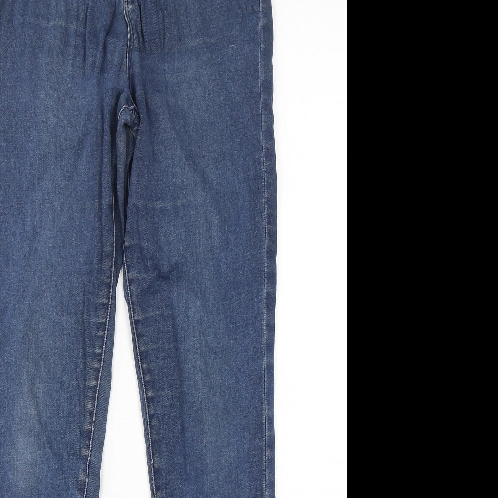 Denim CO Womens Blue  Cotton Skinny Jeans Size 12 L29 in Regular