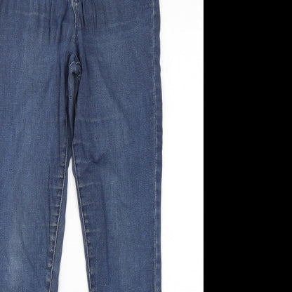 Denim CO Womens Blue  Cotton Skinny Jeans Size 12 L29 in Regular